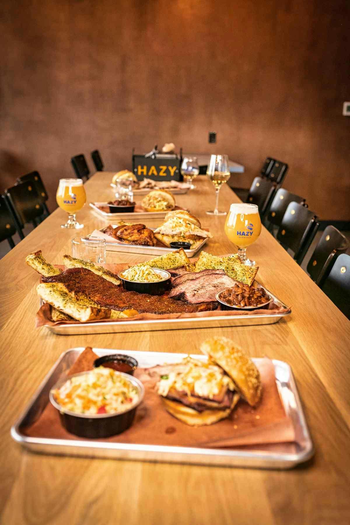 From office luncheons to private events, Hazy can cater it all.&nbsp;